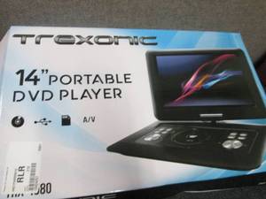 lot 78 image: Trexonic Portable DVD Player with 1...