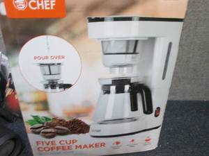 lot 87 image: Commercial Chef 5-Cup Coffeemaker w...