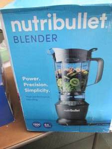 lot 98 image: NutriBullet 3-Speed Blender open bo...