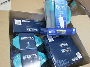 lot 120 image: 6 Brita Water Filter Pitchers for T...