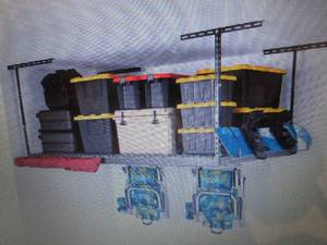 lot 172 image: SafeRack Garage Storage Rack...