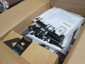 lot 297 image: Box of Assorted Small Overstock Ite...