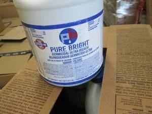 lot 341 image: 6 Gallons Pure Bright Ultra Bleach...