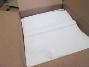 lot 343 image: Case of 100 40x48 inch DrapeExam S...