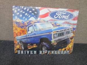 lot 354 image: Metal Ford Sign 16x12.5 inches...