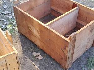 lot 419 image: Wooden Crate 30x22x16