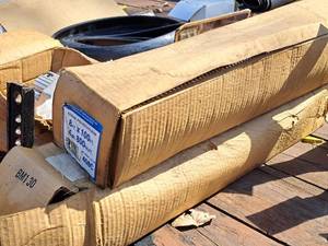 lot 439 image: Lot of (2) North Plastics Polyethylene Sheeting 408C 4mil 800-sq.ft.x4milx100x8