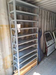 lot 531 image: Metal Shelving Unit 10-tier