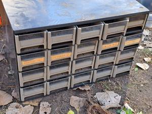 lot 484 image: Parts Organizer Cabinet