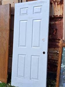 lot 520 image: Warnock Hersey 6-panel Exterior Fire Door 36x79