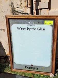 lot 523 image: Lot of (2) Beringer - Wines by the Glass Mirrors