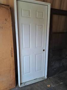 lot 551 image: Door with Frame 33-12x81