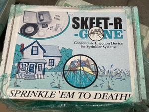 lot 147 image: Skeet-R Gone Concentrate Injection Device for Sprinkler Systems
