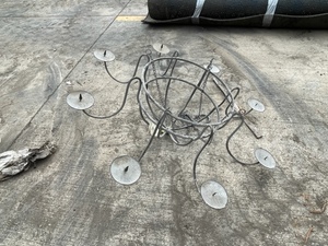 lot 62 image: Vintage Candle Chandelier