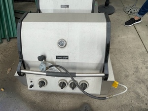 lot 82 image: Gas Grill for Built-In Patio Set Up