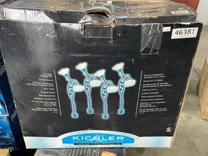 lot 109 image: Kichler Landscape 4 Head Pathlight KIt NEW