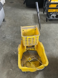 lot 130 image: Commercial Mop Bucket and Wringer