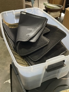 lot 136 image: Floor Mats and Tote