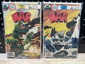 lot 23 image: World of War Charlton Comic Books