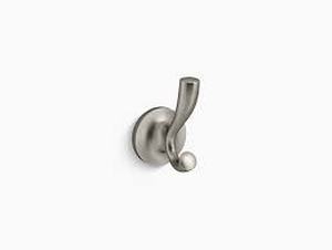 lot 40 image: KOHLER R99804-BN Willamette Robe Hook - Brushed Nickel