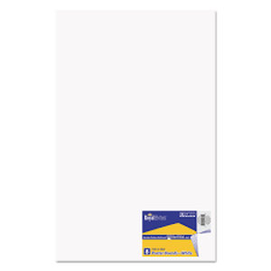 lot 63 image: 11 Packs of Royal Brites Premium Coated Poster Board, 14 x 22 White- 8 per Pack