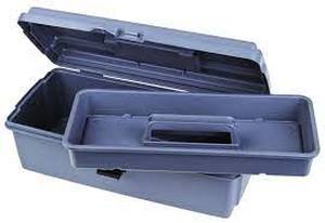 lot 131 image: Flambeau 14031 Tool Tackle Box-Grey