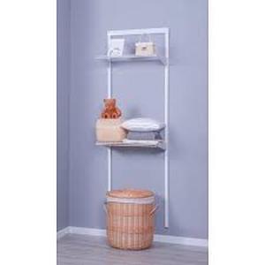 lot 174 image: Genevieve 2 ft. Adjustable Closet Organizer Wire Shelf (2PK)