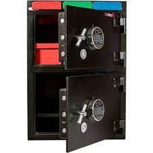 lot 193 image: Cennox CS2820-FK1 Double Door Depository Safe