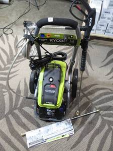 lot 194 image: RYOBI 2300 PSI 1.2 GPM High Performance Cold Water Corded Electric Pressure Washer