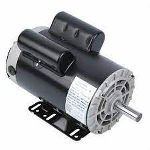 lot 218 image: VECTOR 5 HP ODP Air Compressor Motor 58 in. Shaft 208 to 230-Volt Electric Motor Copper 3100W 3450 RPM Single Phase AC Motor