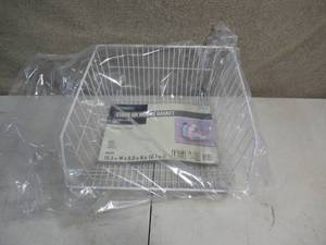 lot 170 image: Stack of Mount 16.14 in. H x 16.34 in. W White Steel 1-Drawer Wide Mesh Wire Drawer Organizer