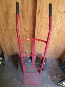 lot 244 image: Heavy duty metal 2-wheel dolly