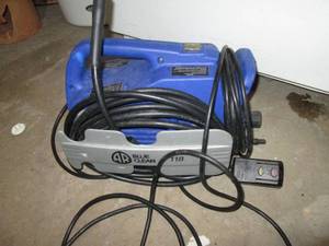 lot 158 image: AR Blue Clean, portable electric pressure washer