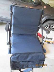 lot 93 image: Folding stadium chair