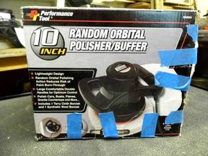 lot 277 image: New with box 10 random orbital bufferpolisher