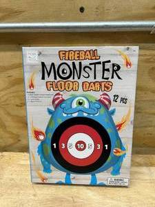 lot 71 image: Fireball Monster Floor Darts