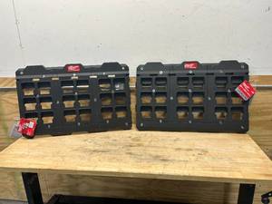 lot 42 image: MILWAUKEE Lot of 2- PACKOUT Large Wall Plates
