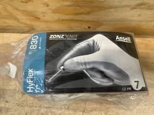 lot 51 image: ANSELL Pack of Multi-Purpose Gloves (12 pairs) Size 7