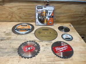 lot 77 image: Lot of Various Used Saw Blades