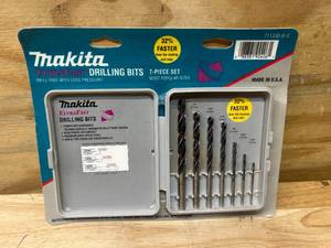 lot 57 image: MAKITA Ultrafast 7 Piece Drill Bit Set
