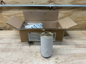 lot 123 image: 3M Box of 4- NX PSA Paper Disc Rolls