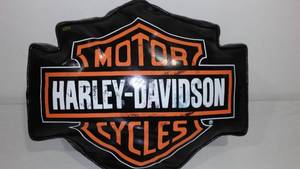 lot 507 image: Harley-Davidson Suspenders And Pillow.