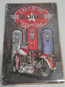 lot 515 image: New Full Service Metal Sign.