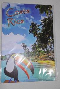 lot 516 image: New Costa Rica Metal Sign.
