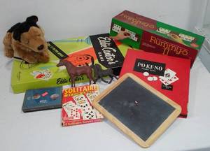 lot 535 image: Vintage Board Games And More.