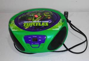 lot 536 image: Teenage Mutant Ninga Turtles AMFMCD Player
