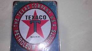 lot 545 image: New Texaco Metal Sign.