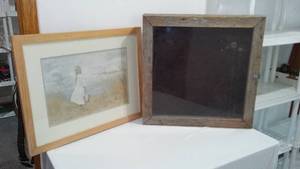 lot 547 image: Wood Shadow Box And More.