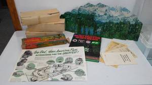 lot 548 image: American Flyer Frontiersman Box, Train Tracks And More.