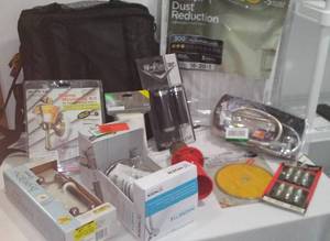 lot 616 image: Utility Heater, Air Filters and more.